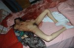苗条少妇在家被割喉 高清28P